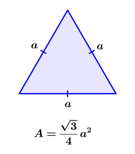 Area and Perimeter of an Equilateral Triangle - Formulas and Examples - Neurochispas