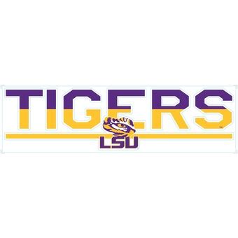 LSU Tigers Car Decals, Tigers Bumper Stickers, Decals | Fanatics