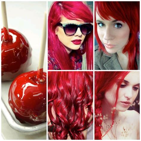 Hair Color How-To: Inspiration & Formulation For Candy Apple Red | Hair color, Hair color ...