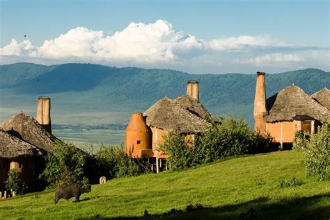 The Ngorongoro Crater Lodge in Tanzania