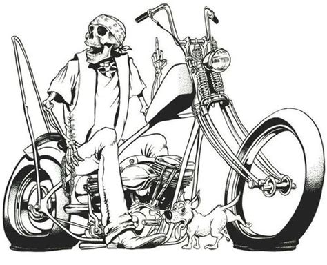 chopper Motorcycle Artwork, Motorcycle Tattoos, Biker Tattoos, Cool Car Drawings, Drawing ...