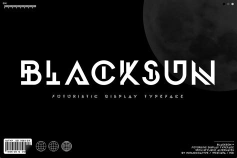 BlackSun | Fonts ~ Creative Market