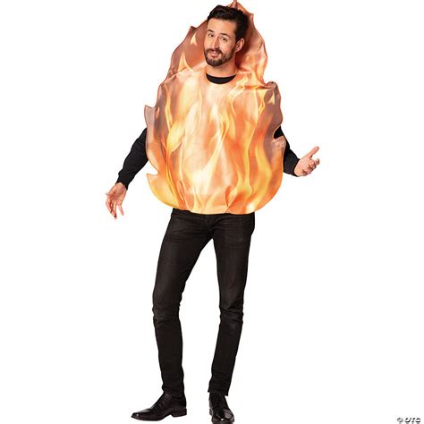 Flaming Fire Adult Costume