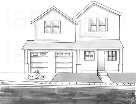 House Drawing Easy And Simple