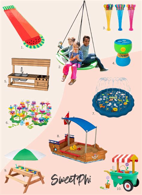 The Best Outdoor Toys for Kids this Summer - Sweetphi