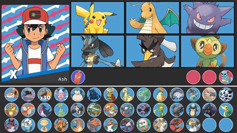 Ash All Pokemon List With Names And Images - Infoupdate.org