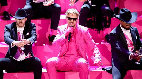 Ryan Gosling Electrifies Oscars With ‘I'm Just Ken' Live as Margot Robbie, Emma Stone and More ...