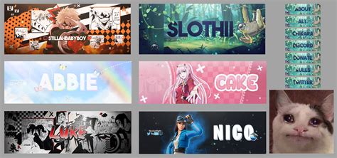 Twitch/twitter Banner/package - Etsy