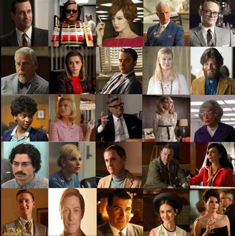 My top 25 Mad Men characters in order. Thoughts? : madmen