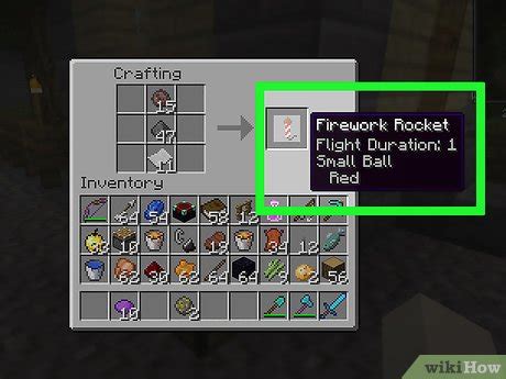 Minecraft Firework Recipe Creeper | Deporecipe.co