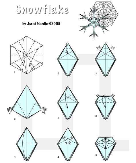 How to Fold Origami Christmas Decorations - Ornate Winter Snowflakes « Origami :: WonderHowTo