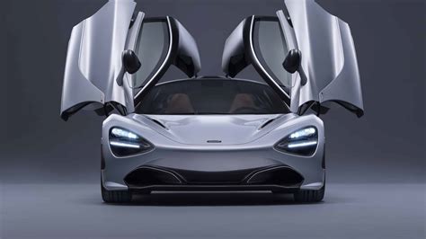 McLaren 720S White Doors Up UHD 4K Wallpaper | Pixelz