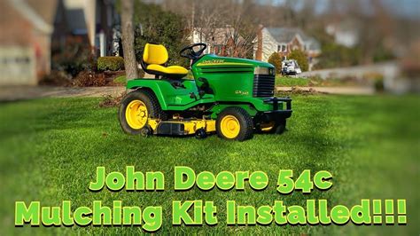 John Deere Zero Turn Mower Mulching Kit