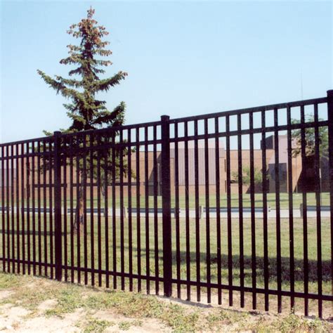 Durables 5' High Parma Aluminum Picket Fence (Black) | Quick Ship Aluminum Fence