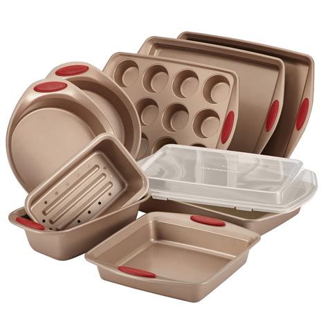 Rachael Ray Cucina 10 Piece Nonstick Bakeware Set & Reviews | Wayfair