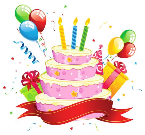 Birthday Cake Transparent Clipart | Gallery Yopriceville - High-Quality Free Images and ...