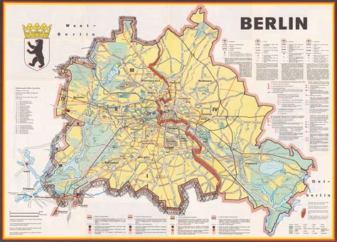 Berlin Wall Trail Map