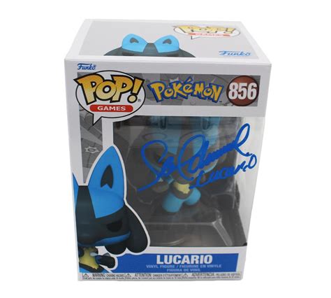 Sean Schemmel Signed "Pokemon" Lucario #856 Funko Pop! Vinyl Figure (Radtke) | Pristine Auction