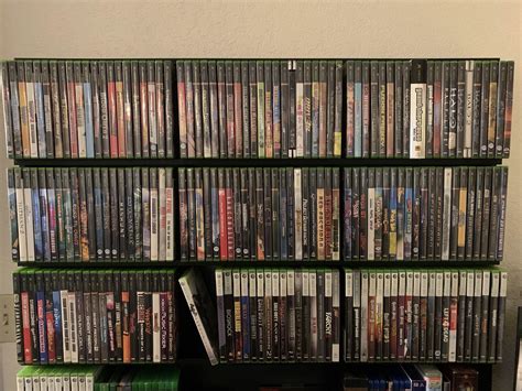 My OG Xbox collection as of January 2021. 147 complete games, and several loose disks. Looking ...