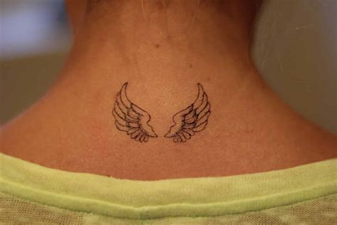 45 Pictures Of Angel Wing Tattoos Meaning And Designs