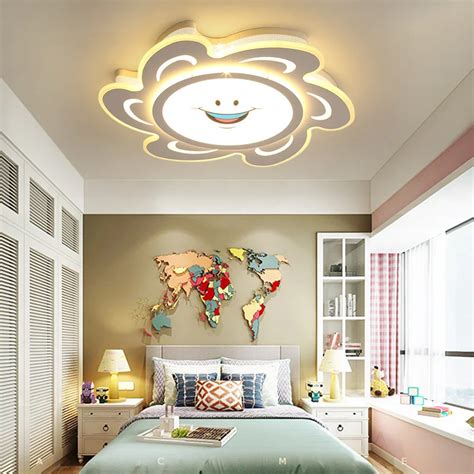 Childrens Ceiling Light Covers - children ceiling lights led modern flush mount metal ...