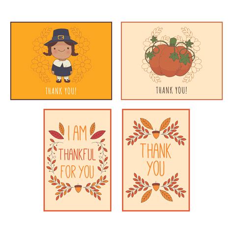 Thankful Cards Printable