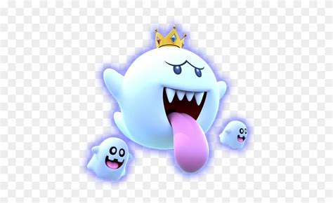 #kingboo #boo #ghost #mario #supermario - Mario Party Star Rush Boo, HD Png Download - 446x434 ...