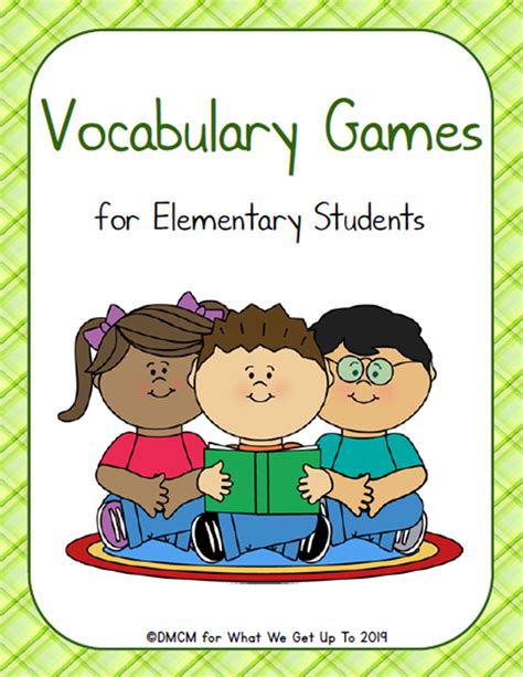 Vocabulary Games for Elementary Students | Vocabulary games, Learning english for kids ...