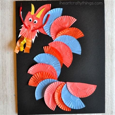 Pin by Valérie THOMAS on Bricolages enfants | Chinese crafts, Chinese new year crafts, Dragon crafts