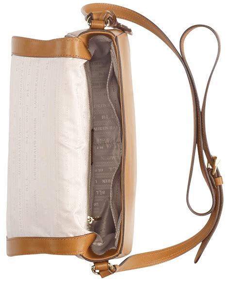 Lyst - Lauren by ralph lauren Saddle Bag in Brown