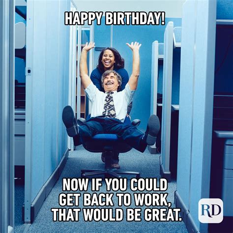 Work Birthday Meme - werohmedia