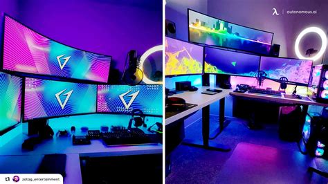 Best Gaming Computer Desks for Multiple Monitors 2024