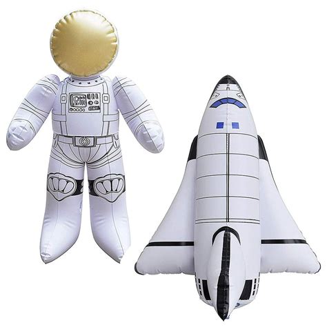 Astronaut Space Shuttle Inflatable 2Pc Set - Space Party Toys & Decorations by Jet Creations Inc ...