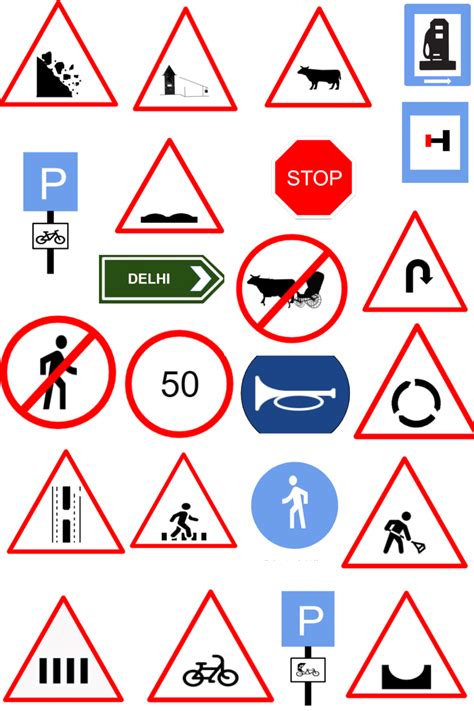 All Traffic Signs or Road Safety Signs in India as per IRC Road Signs In India, All Traffic ...