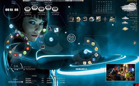 Top 10 Best Rainmeter Themes Skins For Windows 7/8.1/10