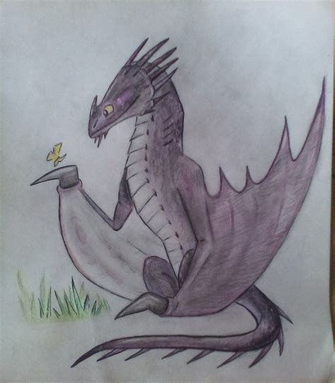 How To Train Your Dragon Skrill Drawing