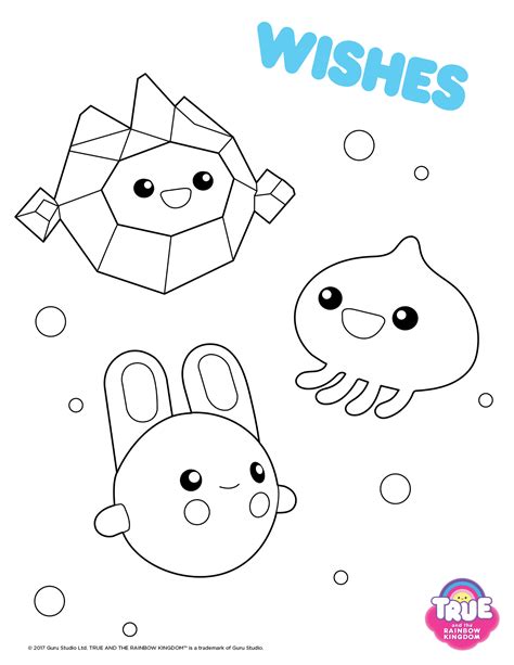 15 Free Printable True And The Rainbow Kingdom Coloring Pages Coloring Sheets For Kids ...