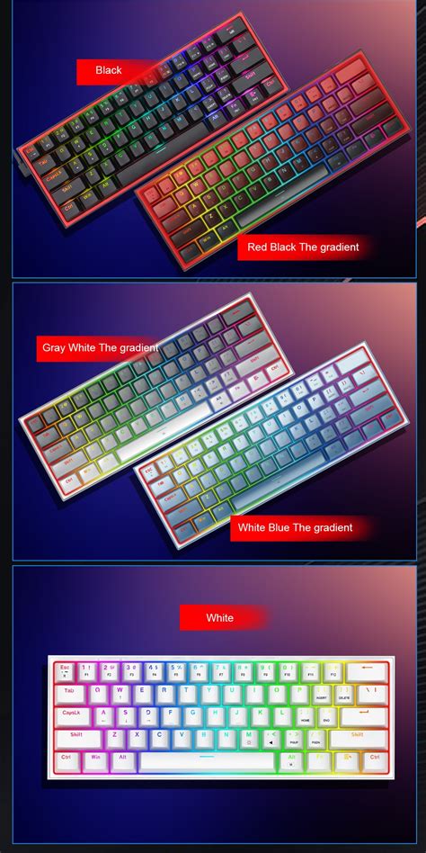 Mini Gaming Keyboard Mechanical Wired Keyboard Gaming keyboard for PC