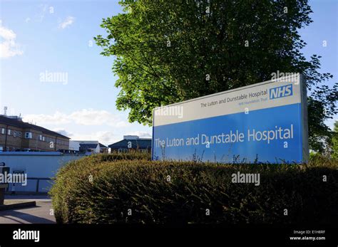 The Luton and Dunstable Hospital in Bedfordshire Stock Photo - Alamy