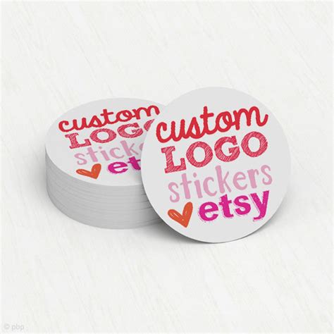 Custom Stickers Custom Logo Stickers Personalized Stickers | Etsy