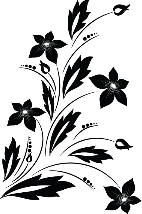 Black White Flower Images – Idalias Salon