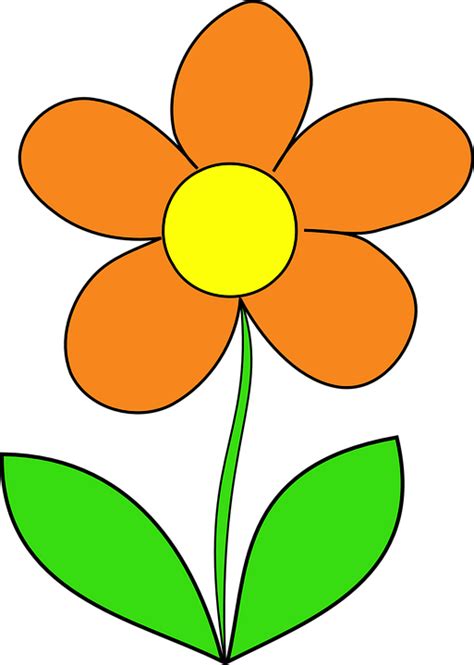 Cartoon Flowers Clipart | Free download on ClipArtMag