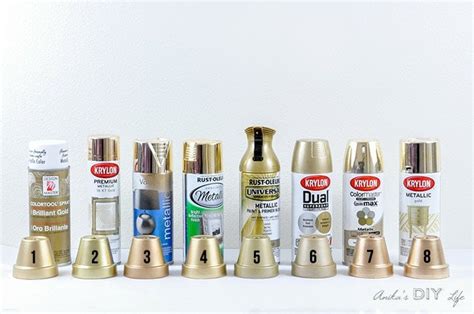 The Best Gold Spray Paint Out There! - Anika's DIY Life