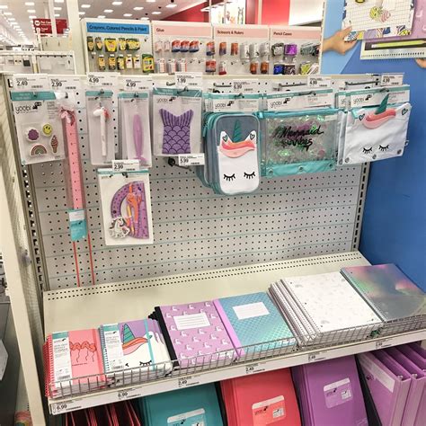 Look at these cuties in the back to school section at Target by yoobi! Calling all unicorn love ...