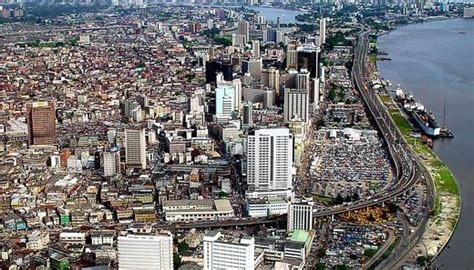 1: Aerial view of Lagos Island, Lagos, Nigeria | Download Scientific Diagram