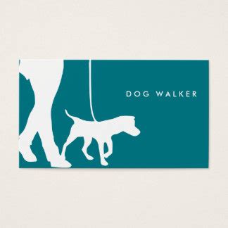 Dog Walking Business Cards & Templates | Zazzle