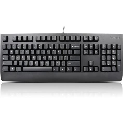 Buy Lenovo Preferred Pro II Keyboard - Cable Connectivity - USB Interface - English (US) - Black ...