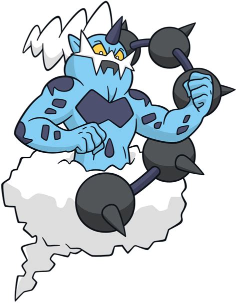 Thundurus official artwork gallery | Pokémon Database