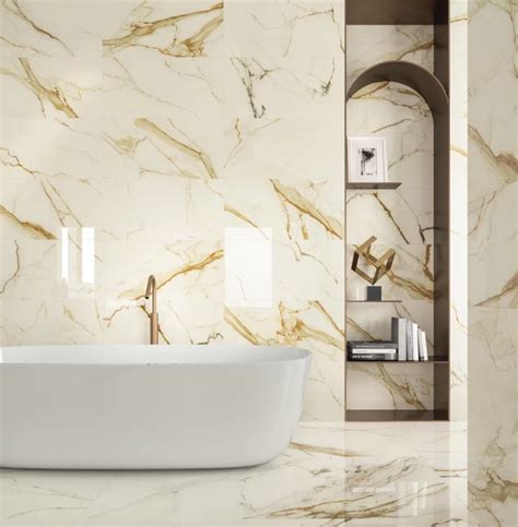 Gold Vein White Marble Look Tiles - GOLD COAST TILE STORE - NERANG TILES - LARGEST RANGE OF ...