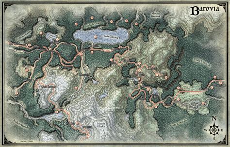 I added travelling times to the Barovia map as a quick reference guide : r/CurseofStrahd